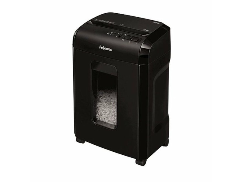Шредер за хартия за микро рязане Fellowes 4630601 19 L 2 x 12 mm 10 Листи Черен Шредер за хартия за микро рязане Fellowes 4630601 19 L 2 x 12 mm 10 Листи Черен