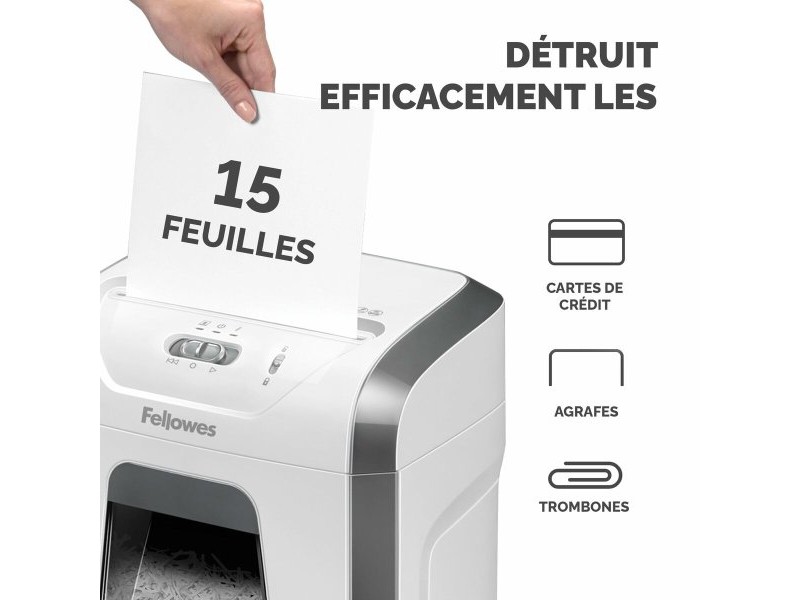 Шредер за хартия Fellowes 19 L