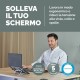 Сгъваема и регулируема стойка за лаптоп Fellowes Alumia