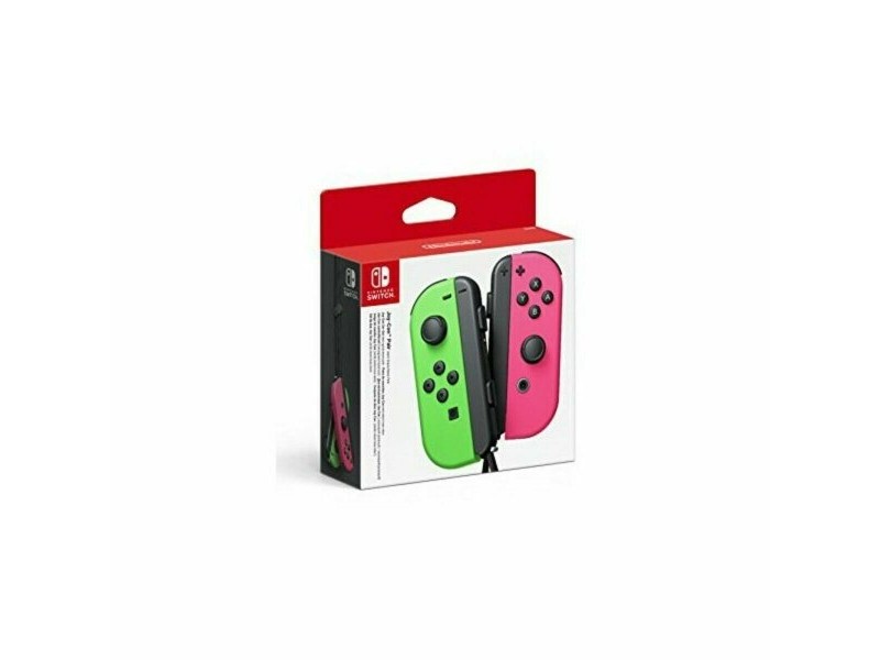 Безжичен джойстик Nintendo Joy-Con Зелен Розов