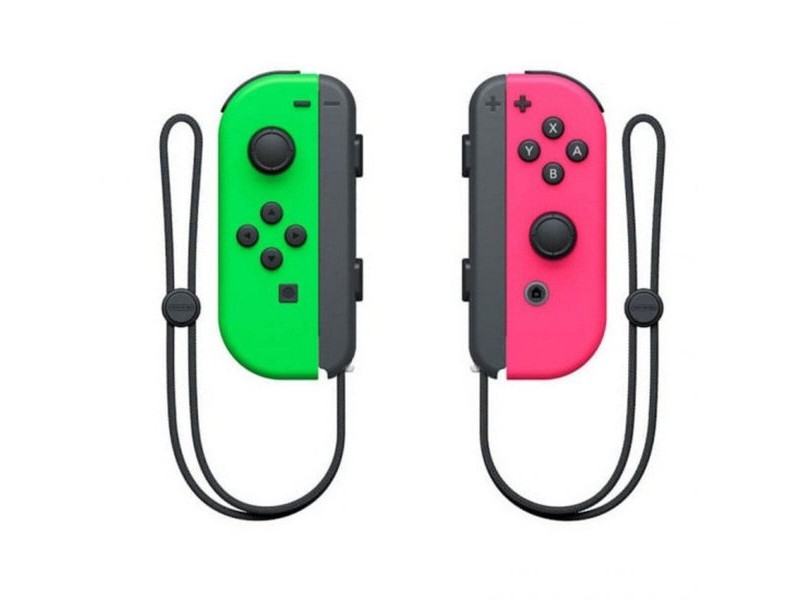Безжичен джойстик Nintendo Joy-Con Зелен Розов