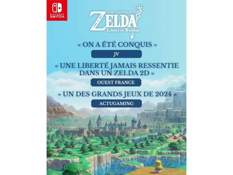 Видео игра за Switch Nintendo The Legend of Zelda : Echoes of Wisdom