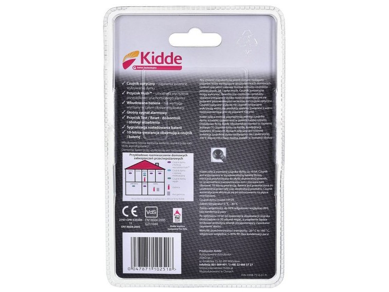 Алармена система Kidde 10Y29A