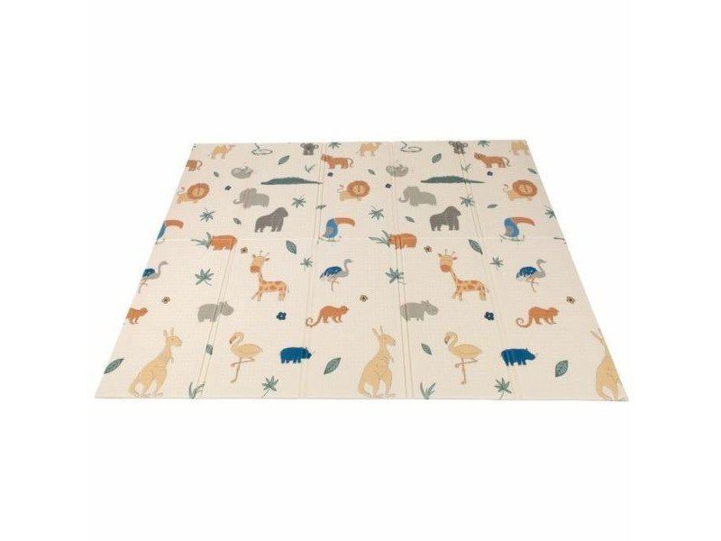 Подложка за игра Nûby полиетилен Safari 200 x 150 x 1 cm