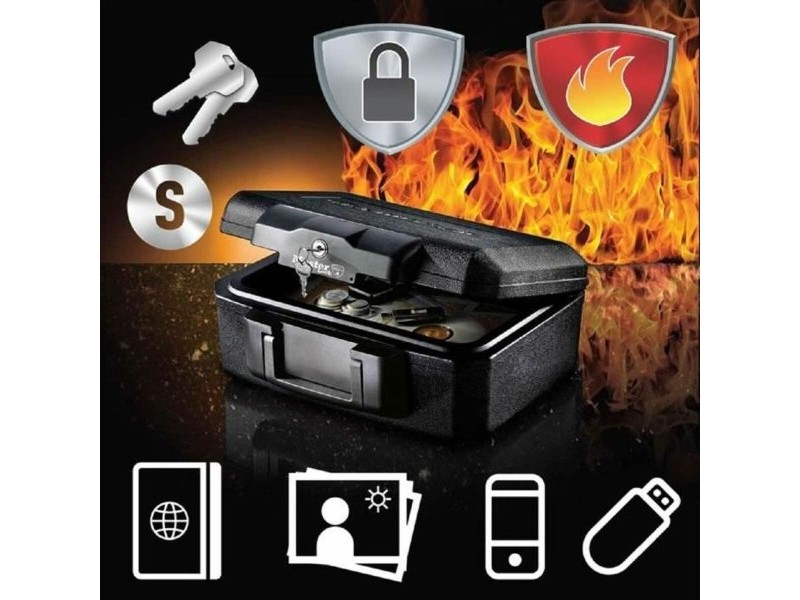 Сейф Master Lock L1200 36 x 28,5 x 15,5 cm Черен
