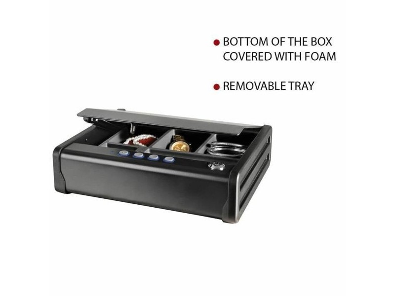 Сейф Master Lock Черен Неръждаема стомана Стомана