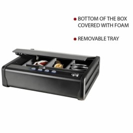 Сейф Master Lock Черен Неръждаема стомана Стомана