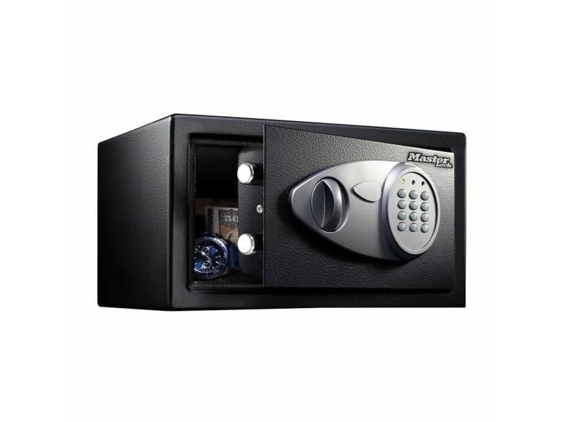 Сейф Master Lock X041ML Черен Черен/Сив Стомана 11,7 x 7,9 x 5 cm Сейф Master Lock X041ML Черен Черен/Сив Стомана 11,7 x 7,9 x 5 cm