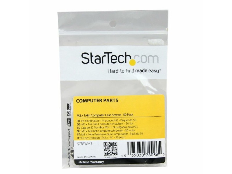 Комплект винтове Startech SCREWM3