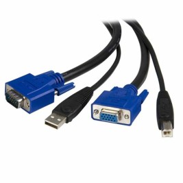 KVM суич Startech SVUSB2N1_10          3 m