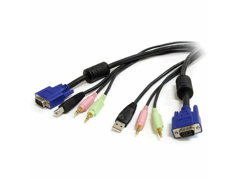 KVM суич Startech USBVGA4N1A6          (1,8 m)