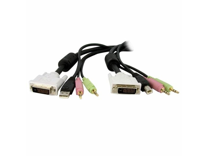 KVM суич Startech DVID4N1USB6