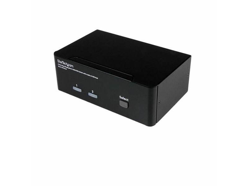Прекъсвач KVM с 2 порта Startech SV231DPDDUA Черен