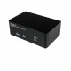 Прекъсвач KVM с 2 порта Startech SV231DPDDUA Черен
