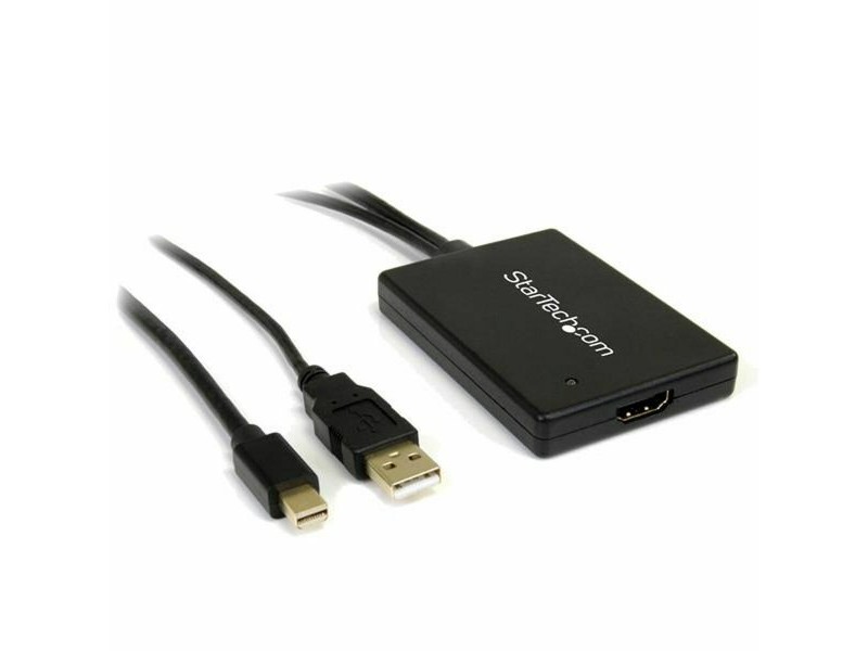 AV адаптер/Конвертор Startech MDP2HDMIUSBA         Черен