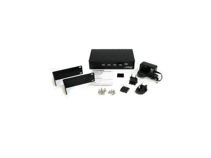 HDMI суич Startech ST124HDMI2           Черен