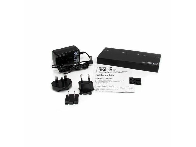 HDMI суич Startech ST122HDMI2 Черен