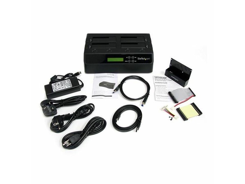 Външно записващо устройство Startech SATDOCK4U3RE USB Черен SATA