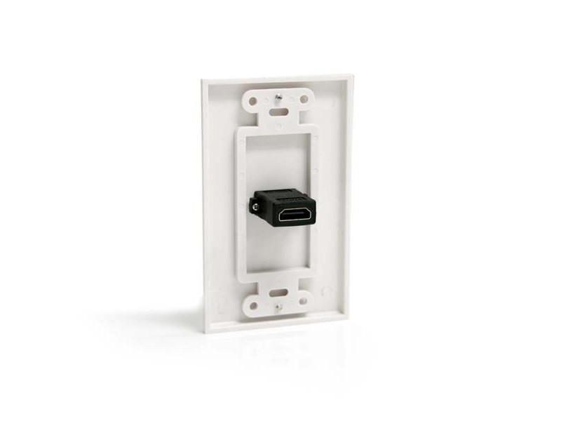 Адаптер HDMI Startech HDMIPLATE Бял
