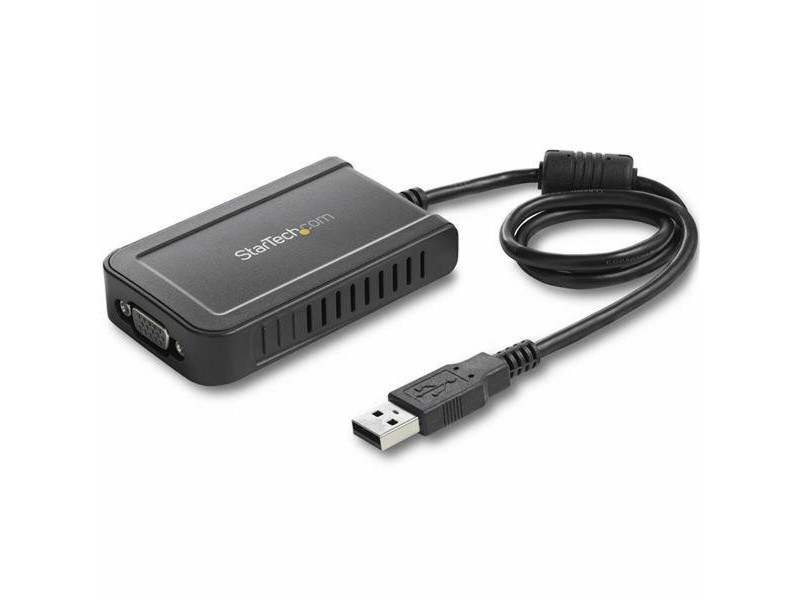 Адаптер за USB към VGA Startech USB2VGAE3 Черен