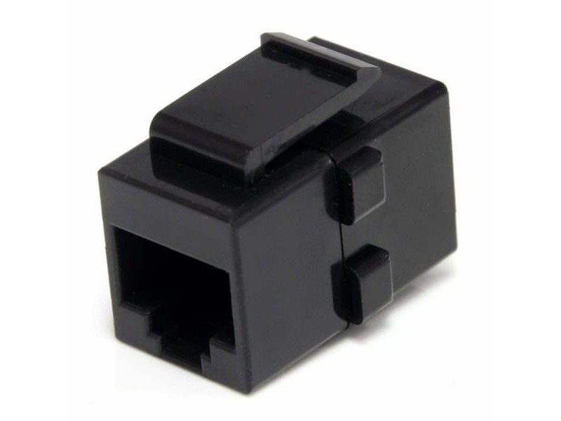 RJ45 конектор Startech C6KEYCOUPLER Черен