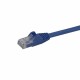 UTP категория 6 твърд мрежови кабел Startech N6PATC3MBL 3 m Син UTP категория 6 твърд мрежови кабел Startech N6PATC3MBL 3 m Син