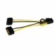 Захранващ кабел Startech SATPCIEX8ADP