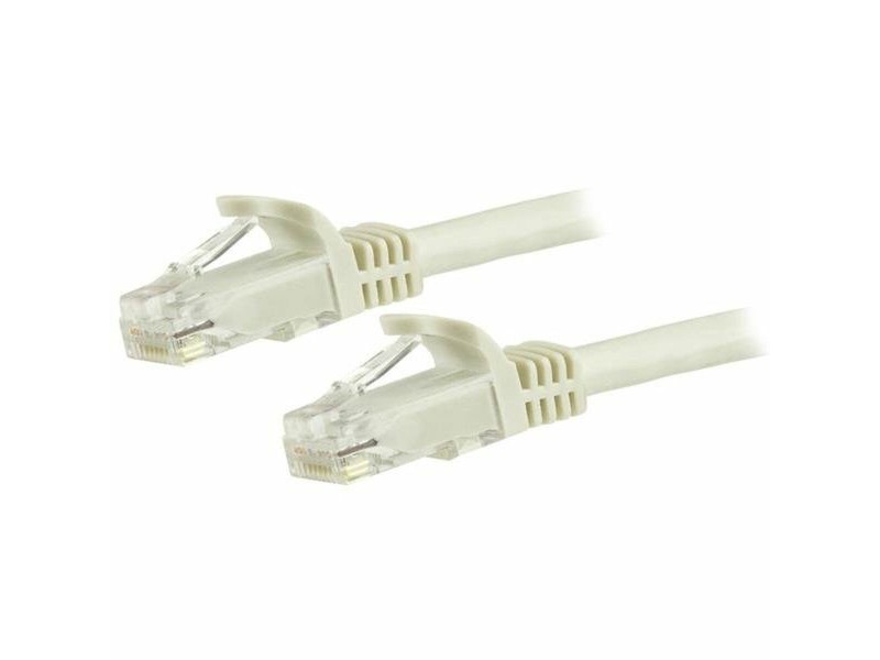 UTP категория 6 твърд мрежови кабел Startech N6PATC15MWH          15 m