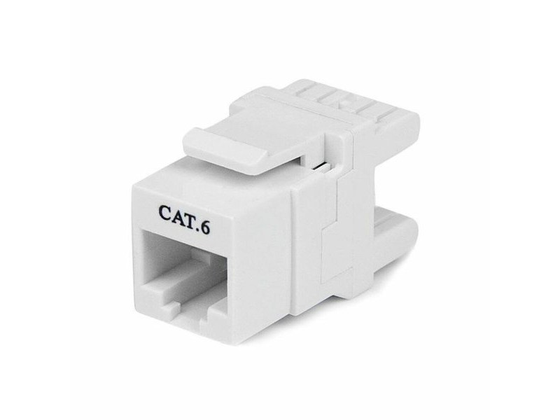 UTP категория 6 твърд мрежови кабел Startech C6KEY110SWH Бял UTP категория 6 твърд мрежови кабел Startech C6KEY110SWH Бял