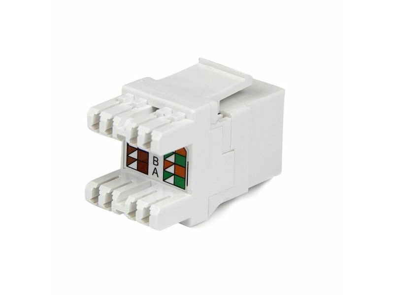 UTP категория 6 твърд мрежови кабел Startech C6KEY110SWH Бял UTP категория 6 твърд мрежови кабел Startech C6KEY110SWH Бял