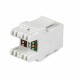 UTP категория 6 твърд мрежови кабел Startech C6KEY110SWH Бял UTP категория 6 твърд мрежови кабел Startech C6KEY110SWH Бял
