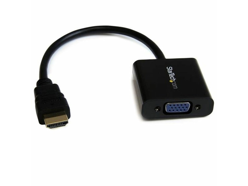 Адаптер HDMI Startech HD2VGAE2 1920 x 1080 px Черен