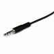 Кабел за удължаване за слушалки с микрофон Startech MU2MMFS              (2 m) Черен