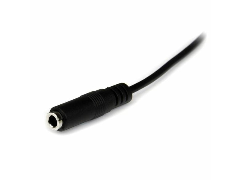Кабел за удължаване за слушалки с микрофон Startech MU2MMFS              (2 m) Черен