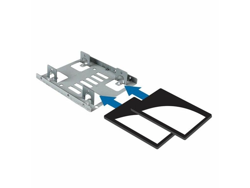 Aдаптер Startech BRACKET25X2 Стомана 2,5