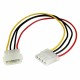 Захранващ кабел Startech LP4POWEXT12