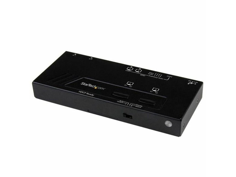 HDMI суич Startech VS222HDQ Черен