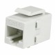 RJ45 Адаптер Startech C6KEYCOUPLWH RJ45 Бял