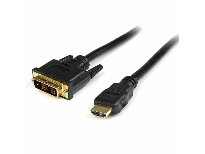 Адаптер за DVI-D към HDMI Startech HDDVIMM50CM 0,5 m Адаптер за DVI-D към HDMI Startech HDDVIMM50CM 0,5 m