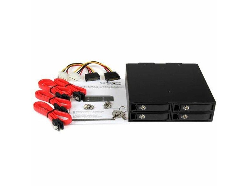 Поставка Startech SATSASBP425 Черен преносим 2,5