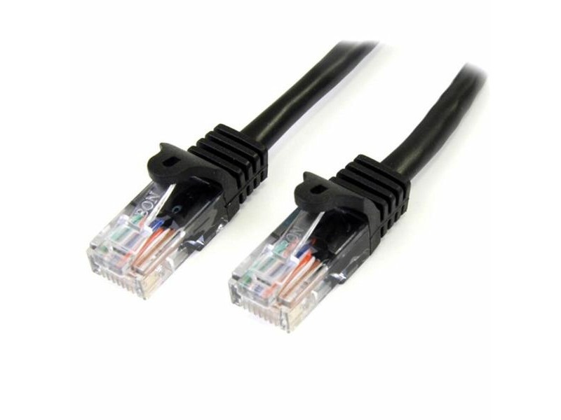UTP категория 6 твърд мрежови кабел Startech 45PAT1MBK            1 m