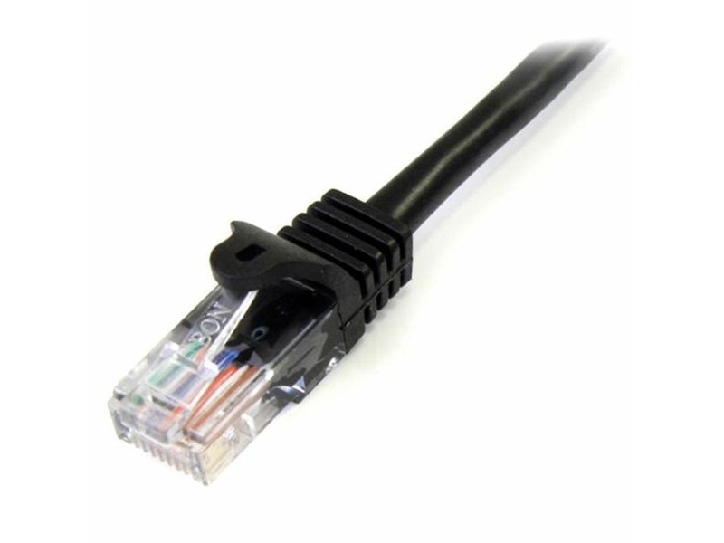 UTP категория 6 твърд мрежови кабел Startech 45PAT1MBK            1 m