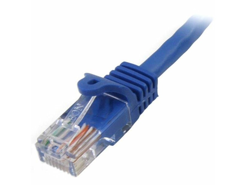 UTP категория 6 твърд мрежови кабел Startech 45PAT3MBL 3 m Син
