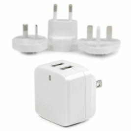 Преносимо зарядно устройство Startech USB2PACWH            Черен 65 W