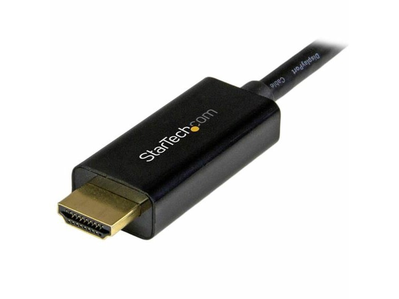 Кабел DisplayPort към HDMI Startech MDP2HDMM1MB 4K Ultra HD Черен 1 m