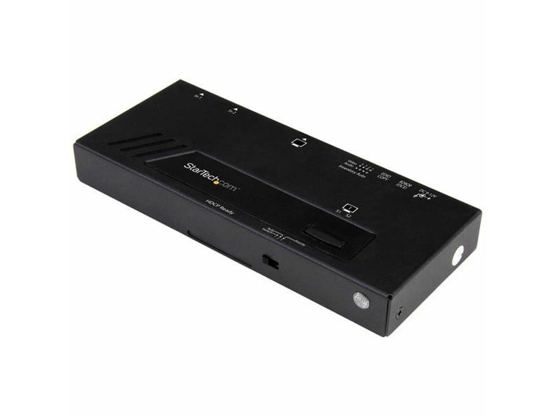 HDMI суич Startech VS221HD4KA Син Черен