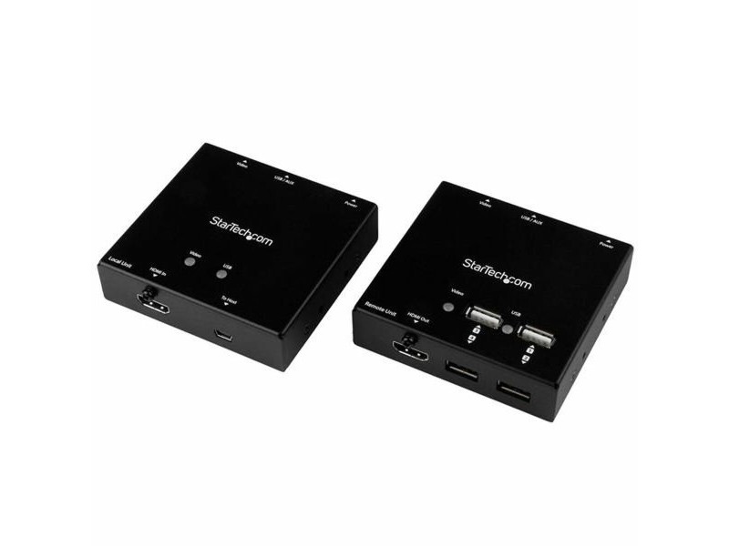 Адаптер HDMI Startech ST121USBHD WUXGA Черен