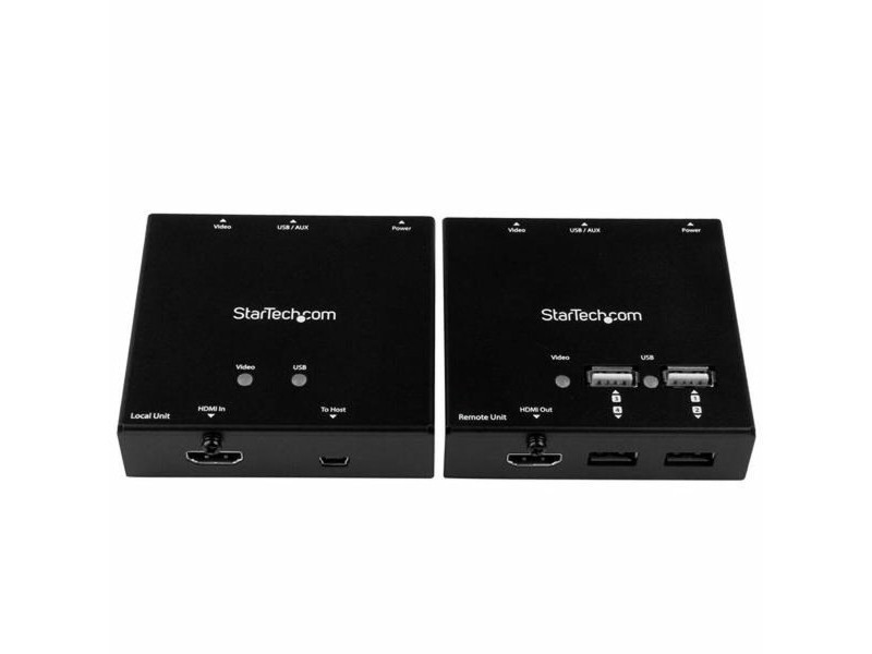 Адаптер HDMI Startech ST121USBHD WUXGA Черен