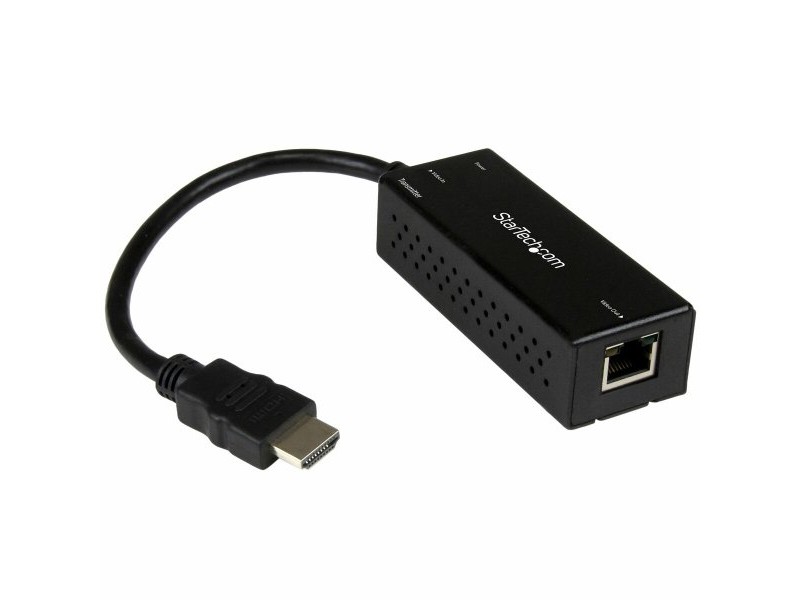Адаптер HDMI Startech ST121HDBTDK Черен