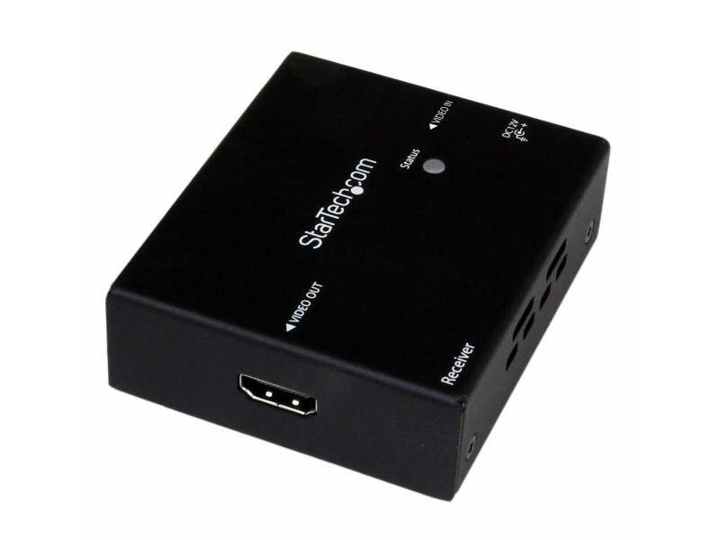 Адаптер HDMI Startech ST121HDBTDK Черен